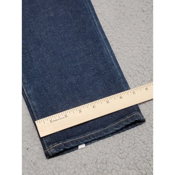 Hiroshi Kato Jeans Mens 30 (Fits 31x36) Scissors Slim Tapered Stretch Selvedge - Picture 8 of 11